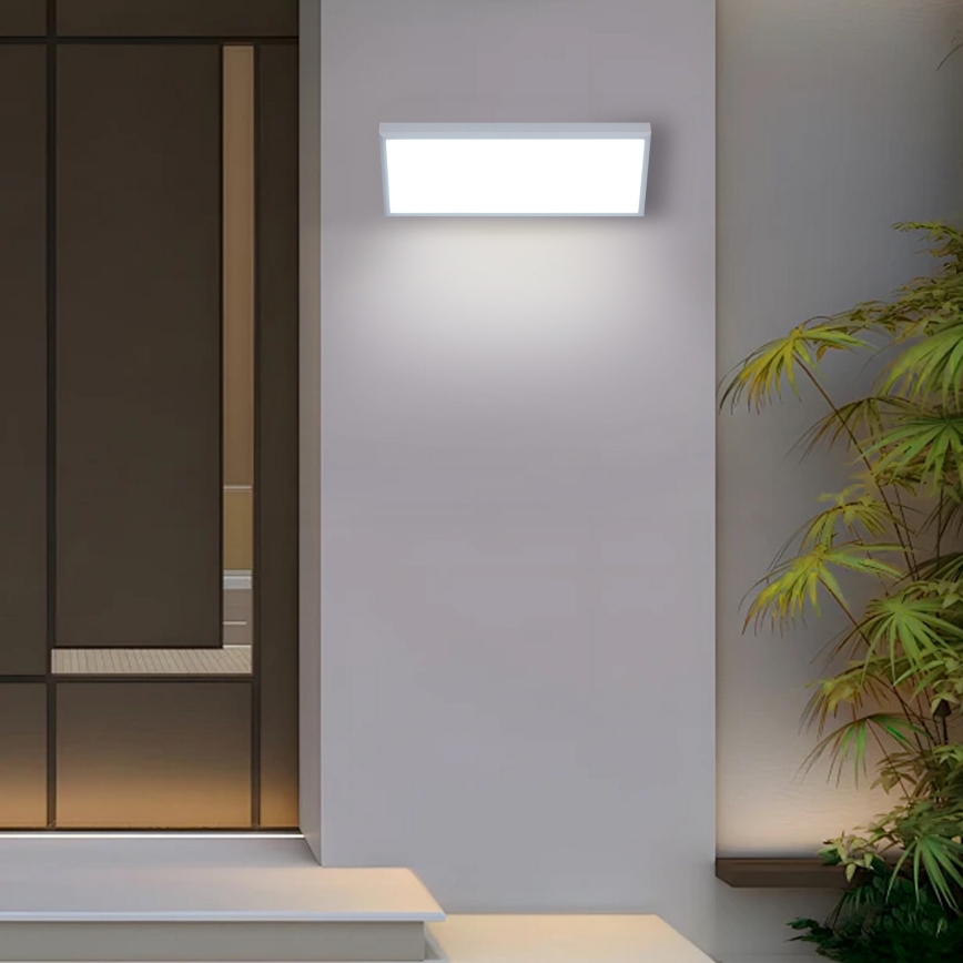 Brilagi - LED Venkovní nástěnné svítidlo TRIANGLE LED/42W/230V 3000/4000/6500K bílá IP65