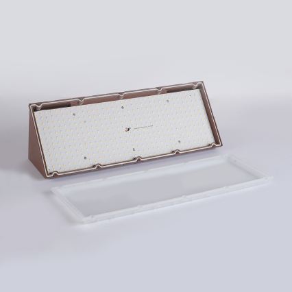 Brilagi - LED Venkovní nástěnné svítidlo TRIANGLE LED/42W/230V 3000/4000/6500K hnědá IP65