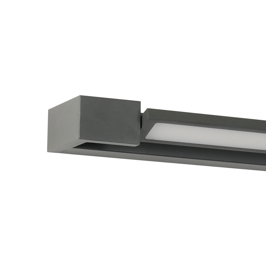 Brilagi - LED Venkovní nástěnné svítidlo AQUA LINE LED/18W/230V 60 cm IP44 antracit CRI 90