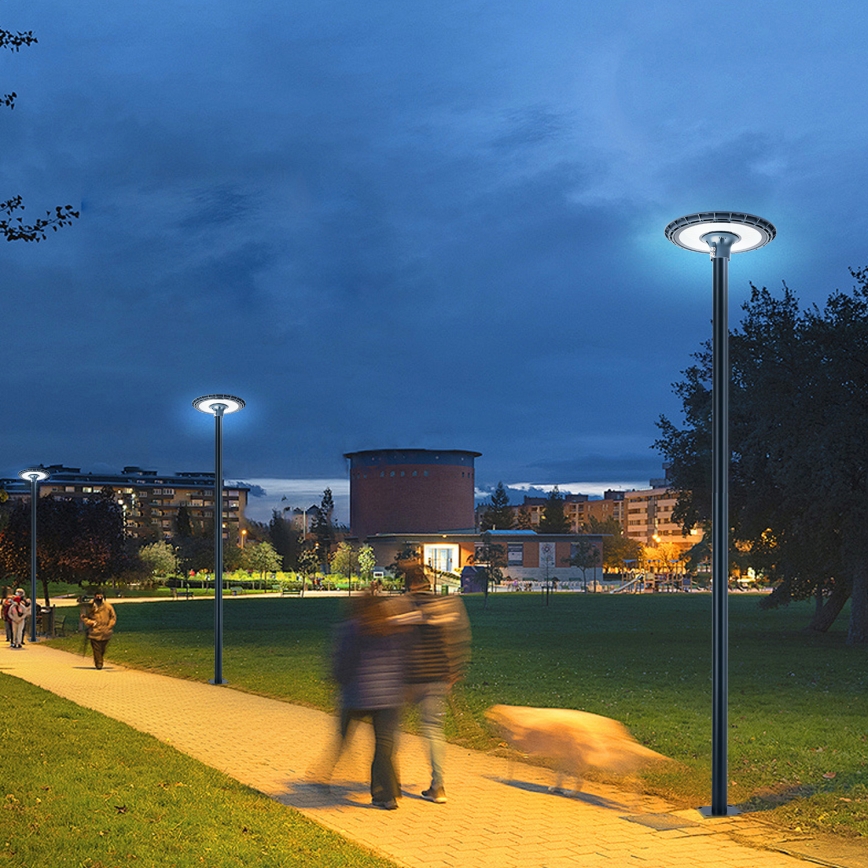 Brilagi - LED Venkovní pouliční lampa se sloupem 3 m URBANSPARK LED/120W/230V antracit IP65
