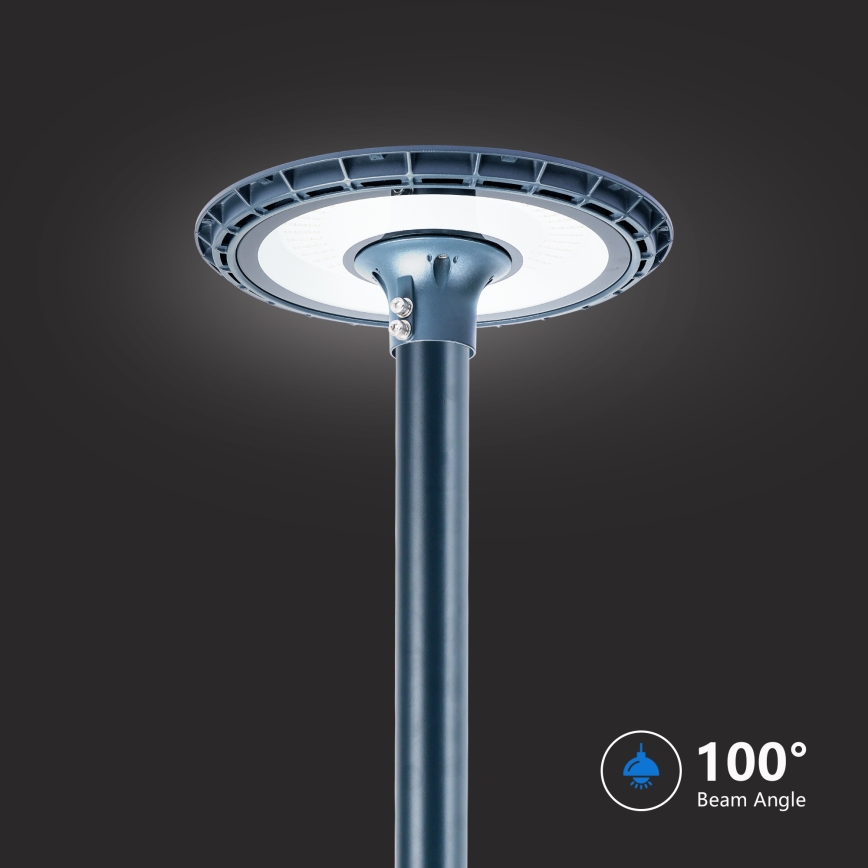 Brilagi - LED Venkovní pouliční lampa se sloupem 4 m URBANSPARK LED/120W/230V antracit IP65