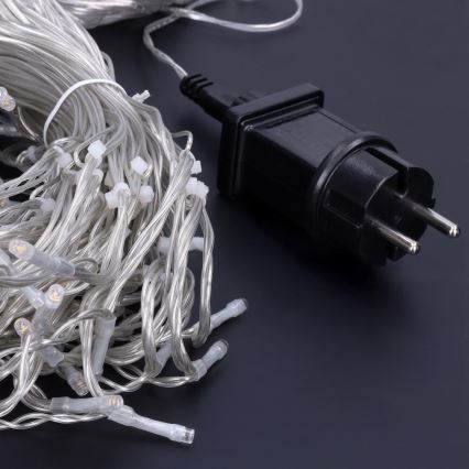 Brilagi - LED Venkovní vánoční řetěz 360xLED/8 funkcí 14m IP44 teplá bílá rampouchy