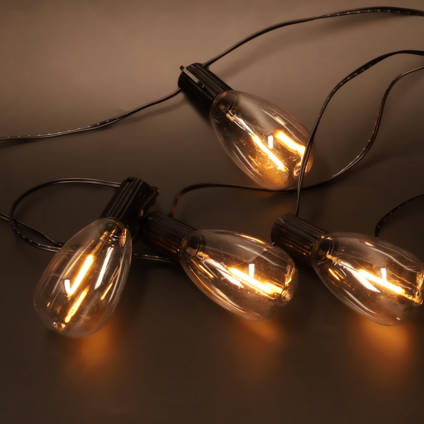 Brilagi - LED Venkovní dekorační řetěz 10xLED/3xAA 3,2m IP44 teplá bílá