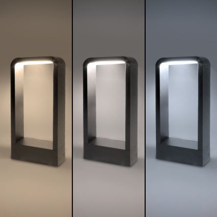 Brilagi - LED Venkovní lampa BARI LED/7W/230V 3000/4000/6000K antracit IP54 30 cm
