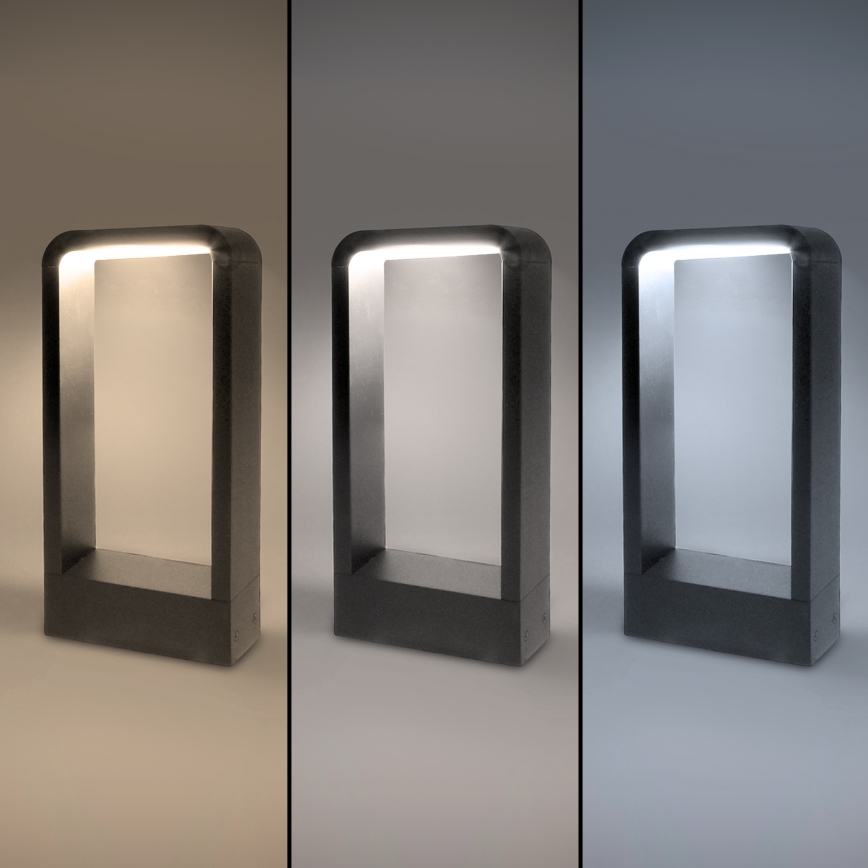 Brilagi - LED Venkovní lampa BARI LED/7W/230V 3000/4000/6000K antracit IP54 30 cm