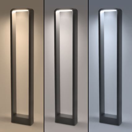 Brilagi - LED Venkovní lampa BARI LED/7W/230V 3000/4000/6000K antracit IP54 80 cm