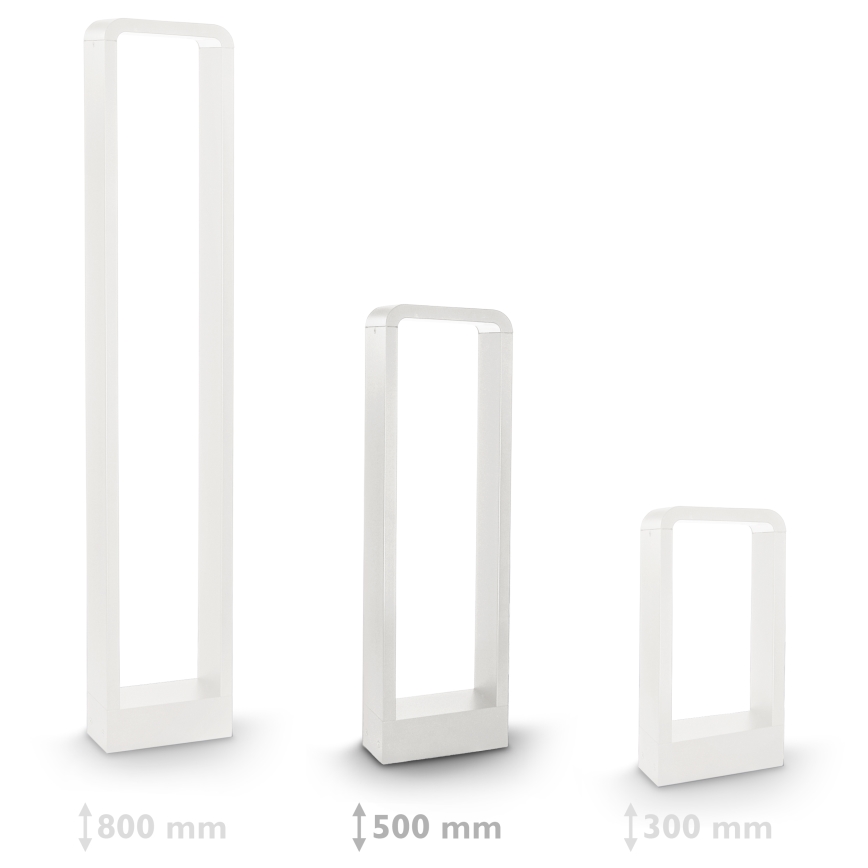 Brilagi - LED Venkovní lampa BARI LED/7W/230V 3000/4000/6000K bílá IP54 50 cm