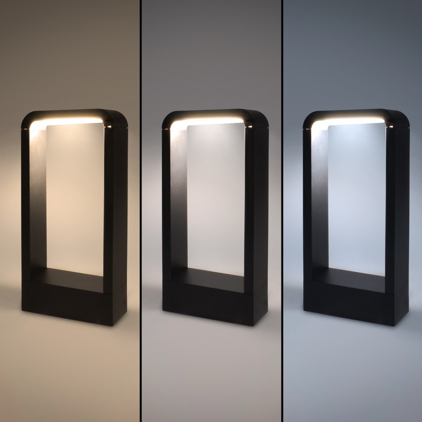 Brilagi - LED Venkovní lampa BARI LED/7W/230V 3000/4000/6000K černá IP54 30 cm