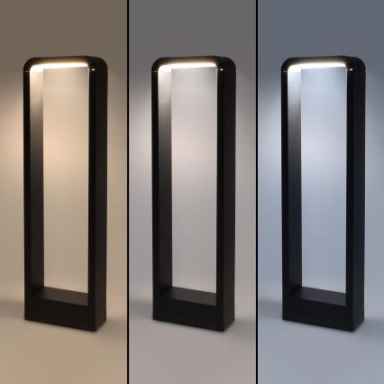 Brilagi - LED Venkovní lampa BARI LED/7W/230V 3000/4000/6000K černá IP54 50 cm