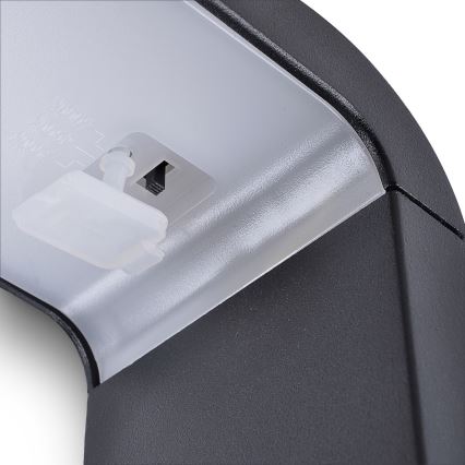 Brilagi - LED Venkovní lampa BARI LED/7W/230V 3000/4000/6000K černá IP54 50 cm
