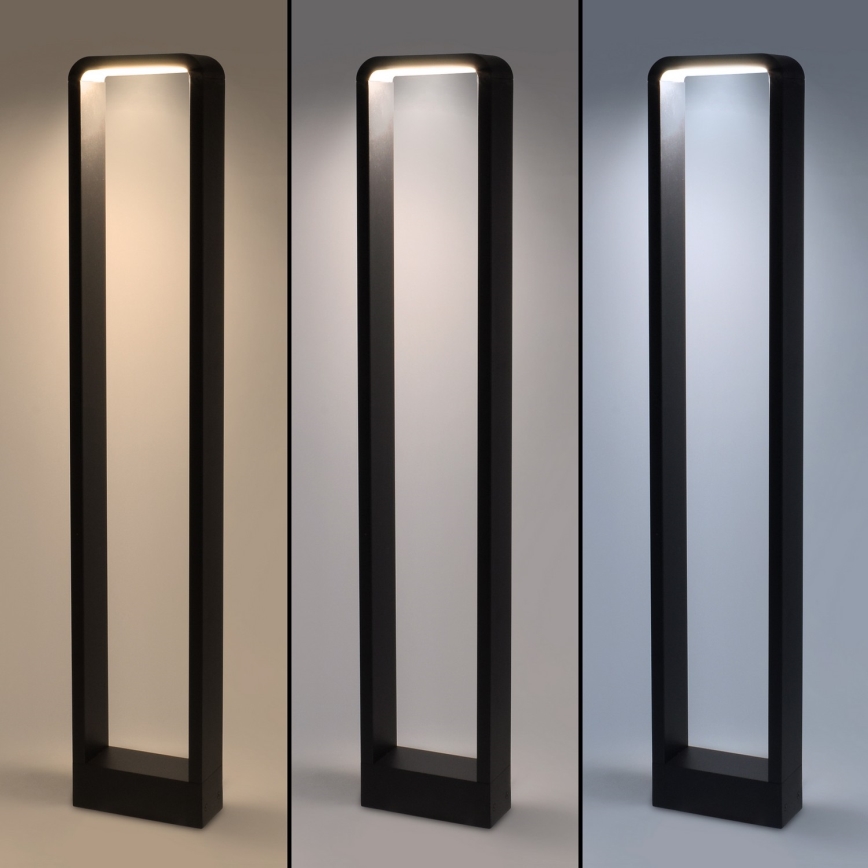 Brilagi - LED Venkovní lampa BARI LED/7W/230V 3000/4000/6000K černá IP54 80 cm