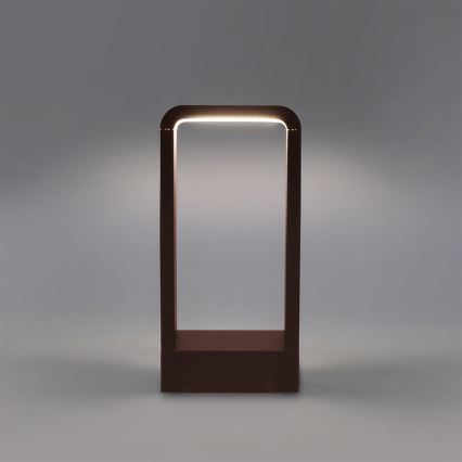 Brilagi - LED Venkovní lampa BARI LED/7W/230V 3000/4000/6000K hnědá IP54 30 cm