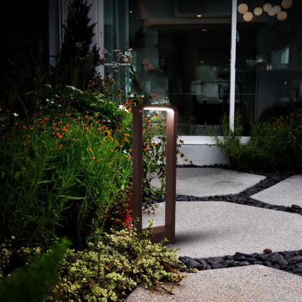 Brilagi - LED Venkovní lampa BARI LED/7W/230V 3000/4000/6000K hnědá IP54 50 cm