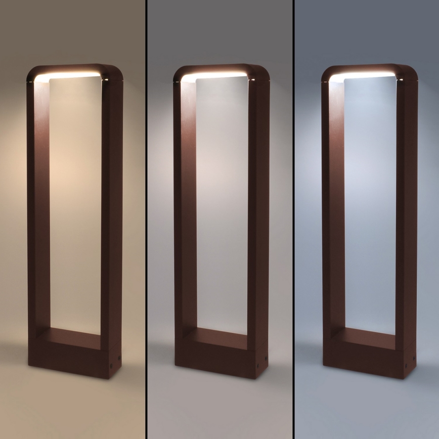 Brilagi - LED Venkovní lampa BARI LED/7W/230V 3000/4000/6000K hnědá IP54 50 cm