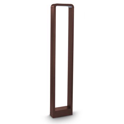 Brilagi - LED Venkovní lampa BARI LED/7W/230V 3000/4000/6000K hnědá IP54 80 cm