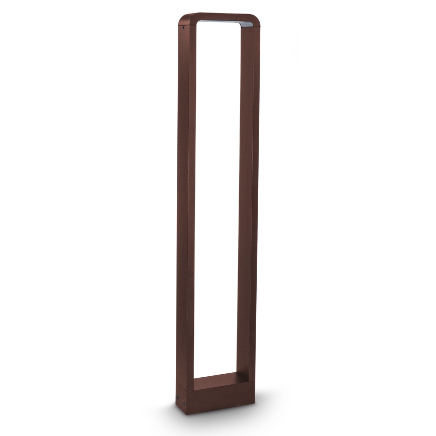 Brilagi - LED Venkovní lampa BARI LED/7W/230V 3000/4000/6000K hnědá IP54 80 cm