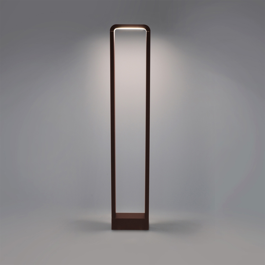 Brilagi - LED Venkovní lampa BARI LED/7W/230V 3000/4000/6000K hnědá IP54 80 cm