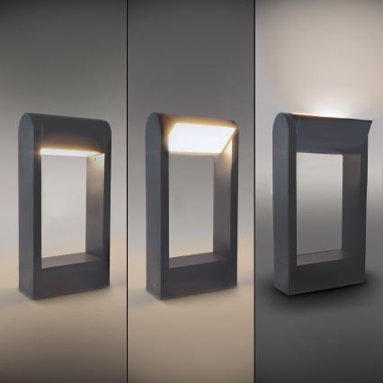 Brilagi - LED Venkovní lampa CROTONE LED/7W/230V antracit IP54 30 cm