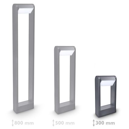 Brilagi - LED Venkovní lampa CROTONE LED/7W/230V antracit IP54 30 cm