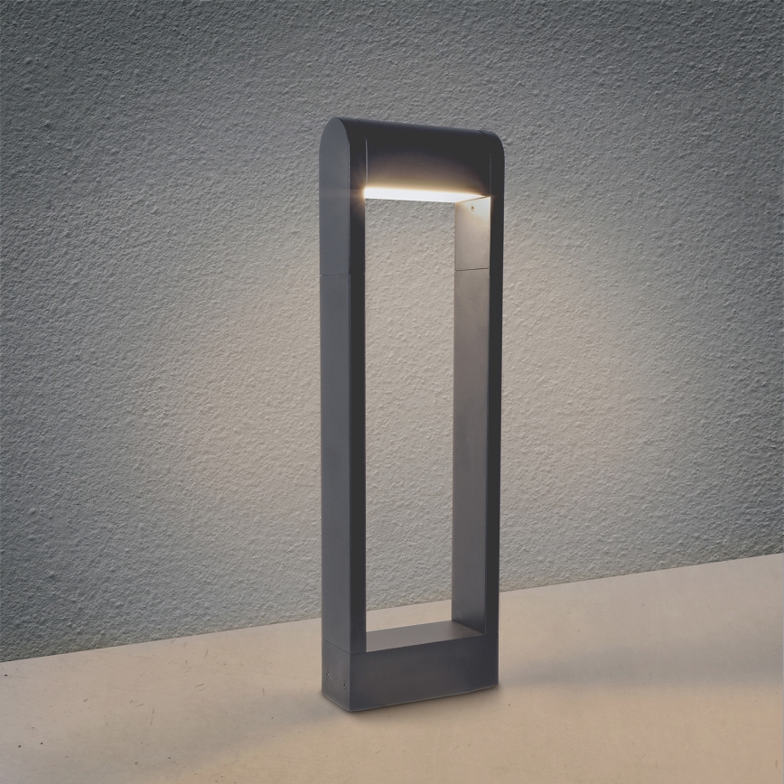 Brilagi - LED Venkovní lampa CROTONE LED/7W/230V antracit IP54 50 cm