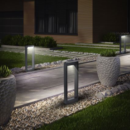 Brilagi - LED Venkovní lampa CROTONE LED/7W/230V antracit IP54 50 cm