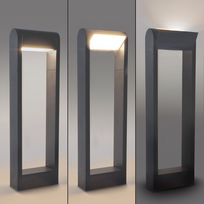 Brilagi - LED Venkovní lampa CROTONE LED/7W/230V antracit IP54 50 cm