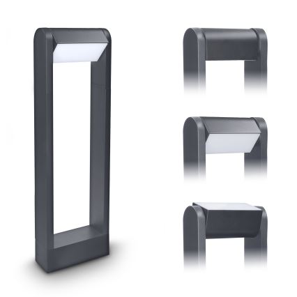 Brilagi - LED Venkovní lampa CROTONE LED/7W/230V antracit IP54 50 cm