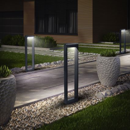 Brilagi - LED Venkovní lampa CROTONE LED/7W/230V antracit IP54 80 cm