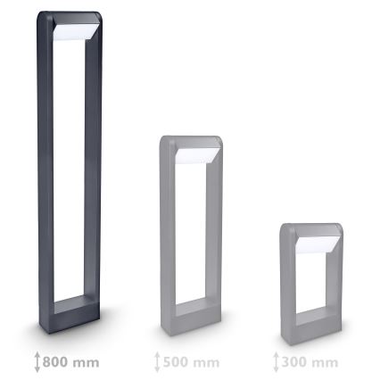Brilagi - LED Venkovní lampa CROTONE LED/7W/230V antracit IP54 80 cm