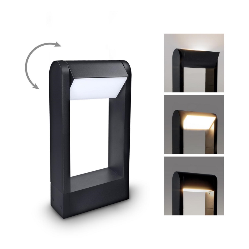 Brilagi - LED Venkovní lampa CROTONE LED/7W/230V černá IP54 30 cm