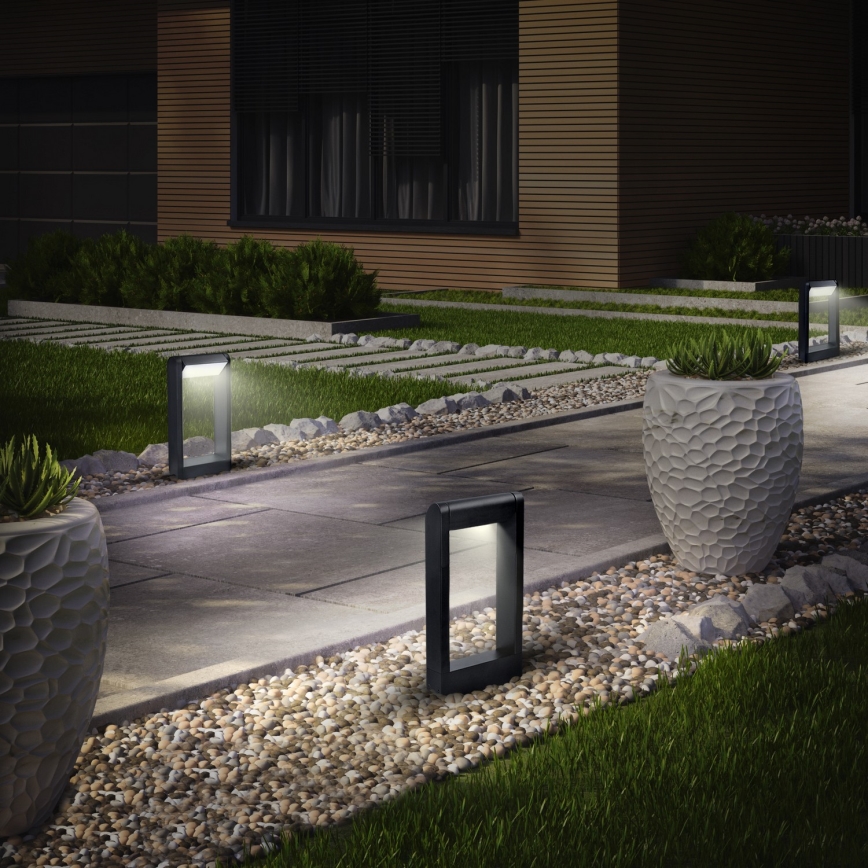 Brilagi - LED Venkovní lampa CROTONE LED/7W/230V černá IP54 30 cm