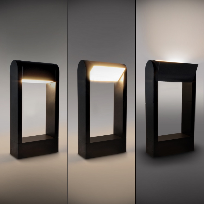Brilagi - LED Venkovní lampa CROTONE LED/7W/230V černá IP54 30 cm