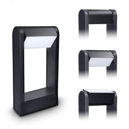 Brilagi - LED Venkovní lampa CROTONE LED/7W/230V černá IP54 30 cm