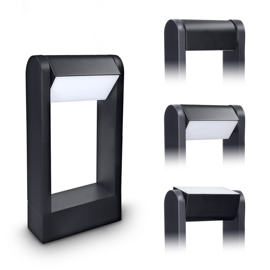 Brilagi - LED Venkovní lampa CROTONE LED/7W/230V černá IP54 30 cm