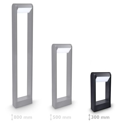 Brilagi - LED Venkovní lampa CROTONE LED/7W/230V černá IP54 30 cm