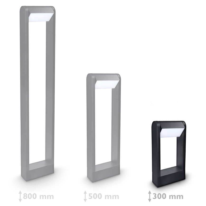 Brilagi - LED Venkovní lampa CROTONE LED/7W/230V černá IP54 30 cm