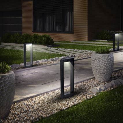 Brilagi - LED Venkovní lampa CROTONE LED/7W/230V černá IP54 50 cm