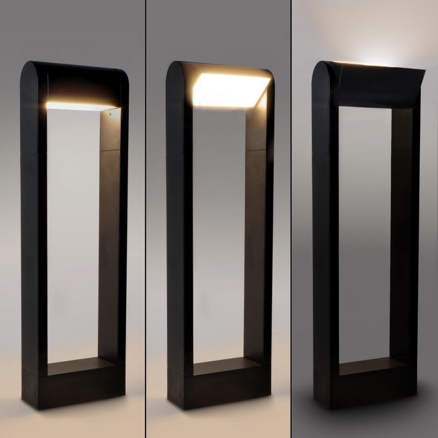 Brilagi - LED Venkovní lampa CROTONE LED/7W/230V černá IP54 50 cm