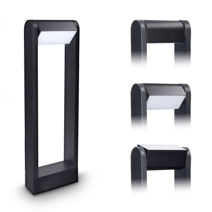 Brilagi - LED Venkovní lampa CROTONE LED/7W/230V černá IP54 50 cm