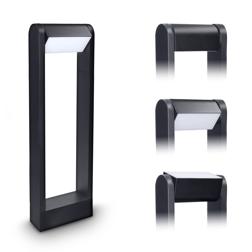 Brilagi - LED Venkovní lampa CROTONE LED/7W/230V černá IP54 50 cm
