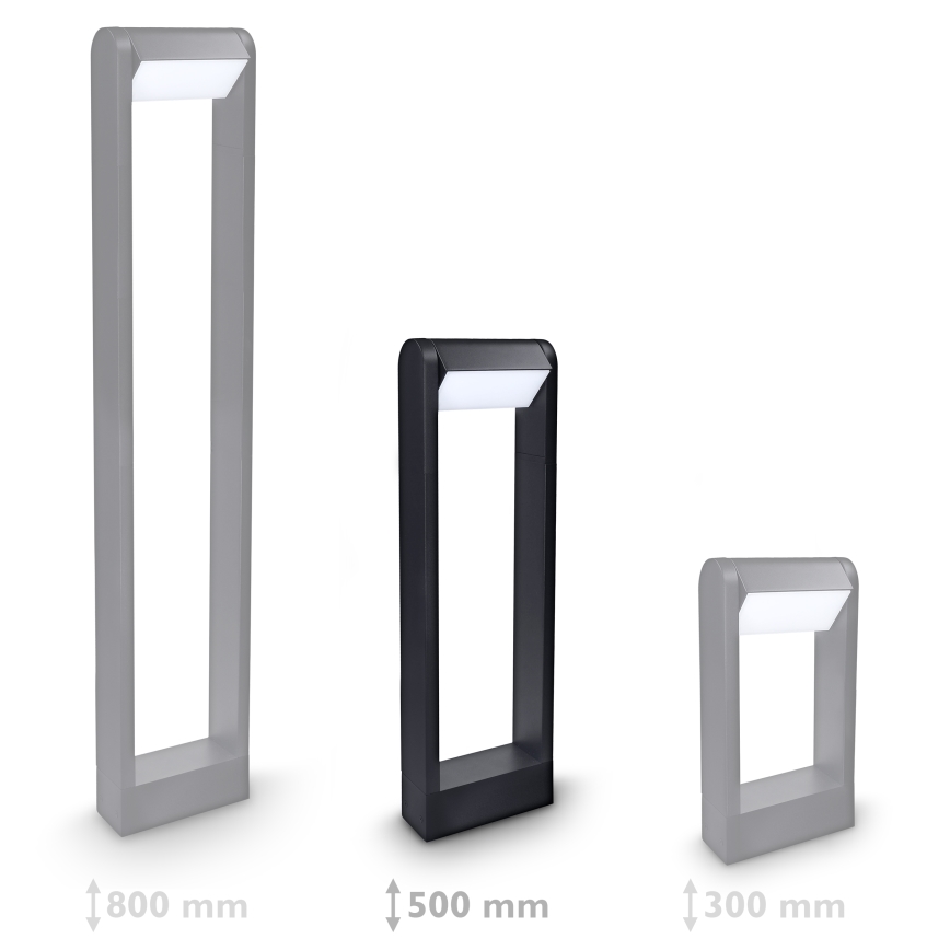 Brilagi - LED Venkovní lampa CROTONE LED/7W/230V černá IP54 50 cm