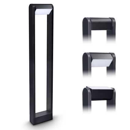 Brilagi - LED Venkovní lampa CROTONE LED/7W/230V černá IP54 80 cm