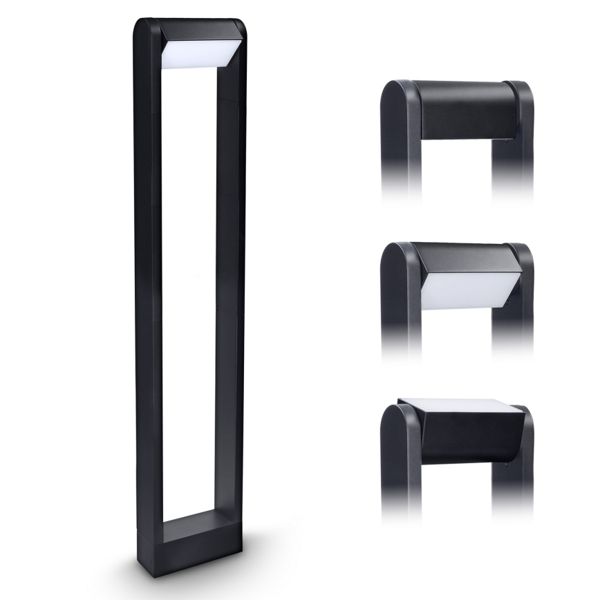 Brilagi - LED Venkovní lampa CROTONE LED/7W/230V černá IP54 80 cm