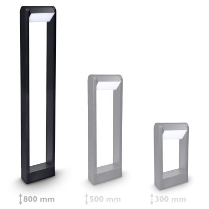 Brilagi - LED Venkovní lampa CROTONE LED/7W/230V černá IP54 80 cm