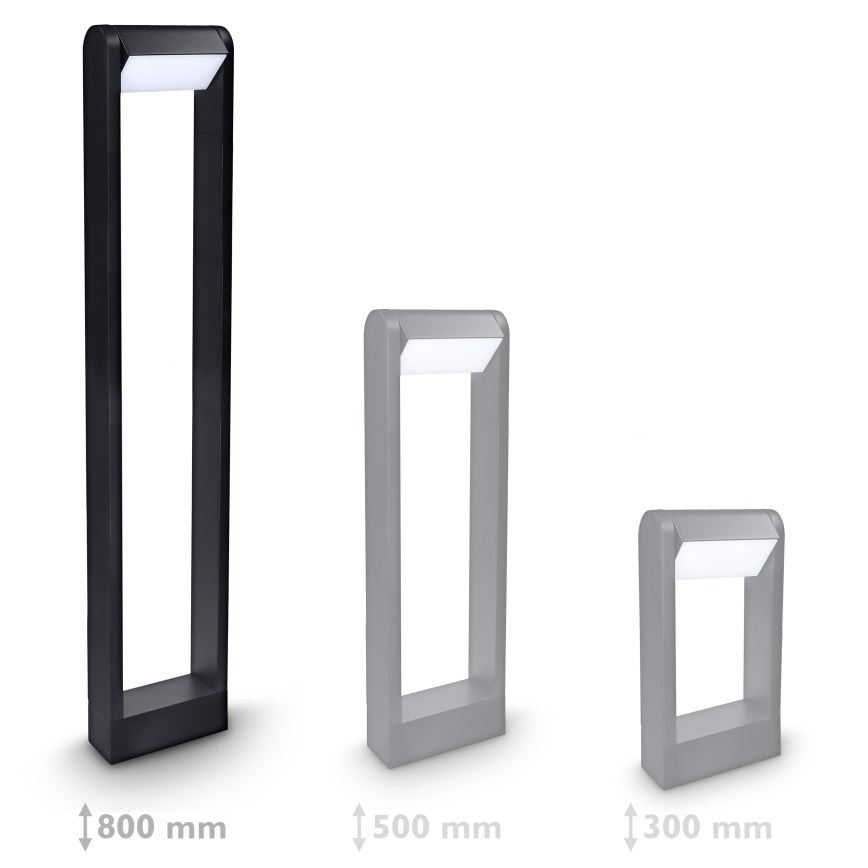 Brilagi - LED Venkovní lampa CROTONE LED/7W/230V černá IP54 80 cm
