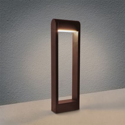 Brilagi - LED Venkovní lampa CROTONE LED/7W/230V hnědá IP54 50 cm