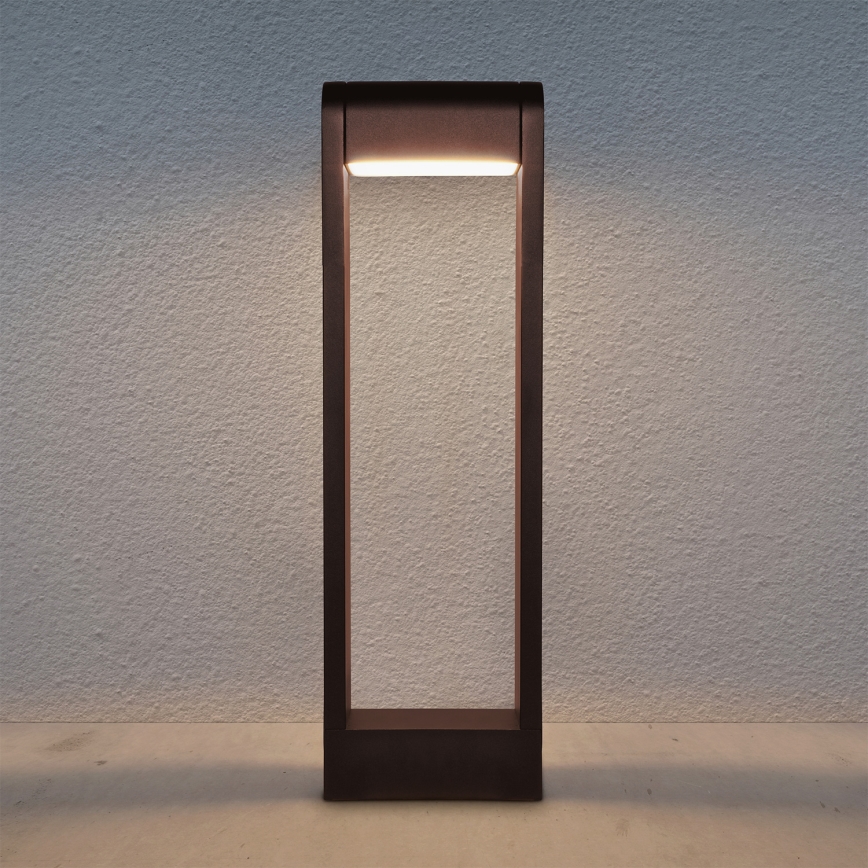 Brilagi - LED Venkovní lampa CROTONE LED/7W/230V hnědá IP54 50 cm