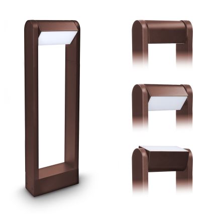 Brilagi - LED Venkovní lampa CROTONE LED/7W/230V hnědá IP54 50 cm