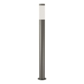 Brilagi - LED Venkovní lampa ELIA 1xE27/7W/230V 4000K IP44 100 cm matný chrom