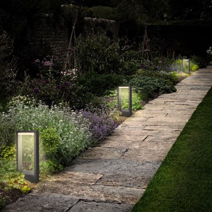 Brilagi - LED Venkovní lampa RAGUSA LED/7W/230V 3000/4000/6000K antracracit IP54 30 cm